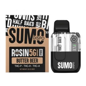Half Bakd Sumo Rosin Blend THC-P + THC-H + THC-A Disposable | 5G