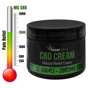 Hemp Baby 2000mg CBD Cream for Pain by Hemp-Baby