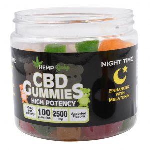 Hemp Baby Nighttime CBD Gummies – 2500MG