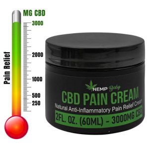 Hemp Baby CBD Cream for Pain 3000mg – Maximum Strength
