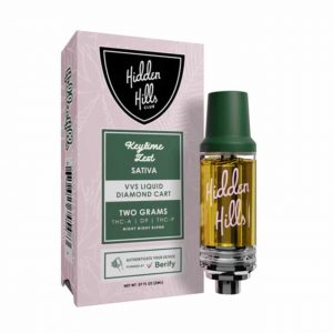 Hidden Hills Club Night Night Blend THC-A/Delta-9/THC-P VVS Liquid Diamond Cartridge – 2G