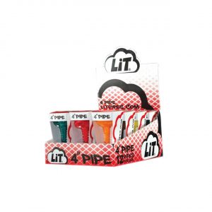 Lit Pipes 4″ Glass Pipe