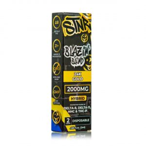 STNR Blazin Blend Delta-8/Delta-11/HHC/THC-P Disposable – 2G