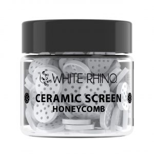 White Rhino Ceramic Screen Honeycomb – 100CT Jar