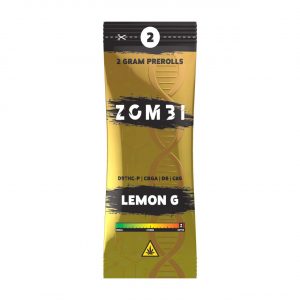 Zombi D9/THC-P/CBGA/DB/CBG Prerolls 4G 2CT