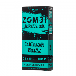Zombi Monster Box D8 + HHC + THC-P Disposable | 6G